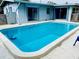 Inviting rectangular pool in a sunny backyard setting at 12361 114Th St, Largo, FL 33778