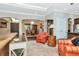 Open dining room with hardwood floors and chandelier at 13904 Shadow Tree Ln, Tampa, FL 33618