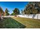 Private backyard with plenty of space for recreation at 14993 Imperial Point N Dr, Largo, FL 33774