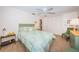 Bedroom with double bed and built-in closet at 14993 Imperial Point N Dr, Largo, FL 33774