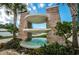 Modern water fountain adds to the community's appeal at 14993 Imperial Point N Dr, Largo, FL 33774