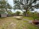 Spacious backyard with a hammock and shed at 2526 44Th S St, St Petersburg, FL 33711