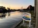 Gulfport Marina waterfront view at sunset at 2526 44Th S St, St Petersburg, FL 33711