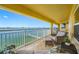 Expansive balcony overlooking the water, perfect for relaxation at 370 8Th N Ave # 7, Tierra Verde, FL 33715