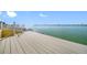 Expansive deck offering panoramic waterfront views at 370 8Th N Ave # 7, Tierra Verde, FL 33715