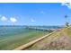 Private dock offering direct waterfront access at 370 8Th N Ave # 7, Tierra Verde, FL 33715