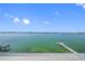 Stunning view of the water from a private deck at 370 8Th N Ave # 7, Tierra Verde, FL 33715