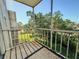 Enjoy the view from this screened balcony at 4210 Ironwood Cir # 403J, Bradenton, FL 34209