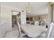 Open concept dining area with kitchen access, light and airy at 644 Island Way # 206, Clearwater, FL 33767