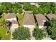 Aerial view of house and surrounding neighborhood at 929 Windton Oak Dr, Ruskin, FL 33570