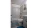 Clean bathroom, featuring a bathtub, toilet, and vanity with modern finishes at 5601 9Th N Ave, St Petersburg, FL 33710