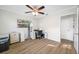 Home office with hardwood floors and large window at 10 N Mercury Ave, Clearwater, FL 33765