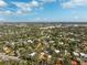 Wide aerial showcasing the home and surrounding neighborhood at 1621 Park N St, St Petersburg, FL 33710