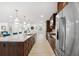 Bright kitchen with stainless steel appliances and marble countertops at 1621 Park N St, St Petersburg, FL 33710