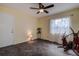 Spacious bedroom with hardwood floors and a large window at 170 Eric Ct, Oldsmar, FL 34677