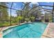 Enjoy this refreshing pool and spa, screened in for added privacy at 19322 Autumn Chase Ct, Land O Lakes, FL 34638