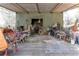 Covered workshop with various tools and materials at 20490 Pinewood Dairy Rd, Brooksville, FL 34601