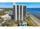 High-rise building with pool and waterfront views at 2413 Bayshore Blvd # 1004, Tampa, FL 33629