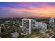 Luxury highrise at sunset with city views at 2413 Bayshore Blvd # 1004, Tampa, FL 33629