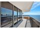 Spacious balcony boasting panoramic water views at 2413 Bayshore Blvd # 1004, Tampa, FL 33629