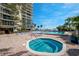 Soothing hot tub with steps, perfect for relaxation at 2413 Bayshore Blvd # 1004, Tampa, FL 33629