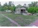 Large backyard with shed and open grassy area at 5108 Redwood Ter, North Port, FL 34286