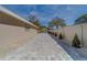 Private backyard featuring a paver patio and storage shed at 659 Keene Rd, Largo, FL 33771