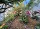 Pathway meanders through a lush garden at 8326 Fantasia Park Way, Riverview, FL 33578