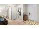 Clean bathroom with a shower, toilet, and vanity at 10023 Eventide Trl, Parrish, FL 34219