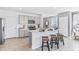 Modern kitchen with island and stainless steel appliances at 10574 Dusty Boot Rd, Land O Lakes, FL 34638