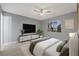 Spacious bedroom with large window and wood floors at 11162 Libby Rd, Spring Hill, FL 34609