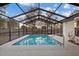 Inviting screened pool area, perfect for relaxation and entertainment at 11162 Libby Rd, Spring Hill, FL 34609