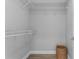 Walk-in closet with wire shelving and a stylish basket at 12033 Gandy N Blvd # 145, St Petersburg, FL 33702
