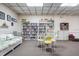 Relaxing library with bookshelves and seating at 1235 S Highland Ave # 3-303, Clearwater, FL 33756