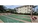 Community shuffleboard courts provide entertainment options at 1235 S Highland Ave # 3-303, Clearwater, FL 33756