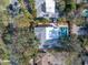 Aerial view of single Gathering home with a private pool at 314 33Rd Ne Ave, St Petersburg, FL 33704