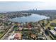 Aerial view of home and surrounding neighborhood near the water at 314 33Rd Ne Ave, St Petersburg, FL 33704