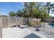 Landscaped backyard with grill and patio at 314 33Rd Ne Ave, St Petersburg, FL 33704