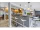 Modern kitchen with breakfast bar and sleek cabinetry at 314 33Rd Ne Ave, St Petersburg, FL 33704