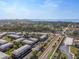Aerial view of community and bay at 3824 37Th S St # 67, St Petersburg, FL 33711