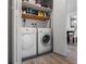 Convenient laundry closet with washer and dryer included at 3824 37Th S St # 67, St Petersburg, FL 33711