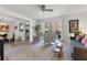 Bright living room with comfy seating and hardwood floors at 3824 37Th S St # 67, St Petersburg, FL 33711