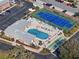Community pool with tennis courts nearby at 3824 37Th S St # 67, St Petersburg, FL 33711