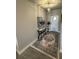 Inviting entryway with tile floors and a modern console table at 493 Omen St, Punta Gorda, FL 33982