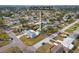 Aerial view of the property and surrounding area at 5214 25Th N Ave, St Petersburg, FL 33710