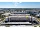 Aerial view of a residential building complex, showcasing its size and layout at 5623 80Th N St # 505, St Petersburg, FL 33709