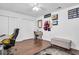 Stylish home office featuring a desk, chair and storage solutions at 5623 80Th N St # 505, St Petersburg, FL 33709