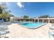 Relaxing community pool area with ample seating and lounging space for residents at 5623 80Th N St # 505, St Petersburg, FL 33709
