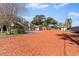 House with large mulch yard and driveway at 931 And 925 Florida Ave, Palm Harbor, FL 34683