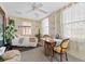 Serene bedroom with eclectic decor and natural light at 931 And 925 Florida Ave, Palm Harbor, FL 34683